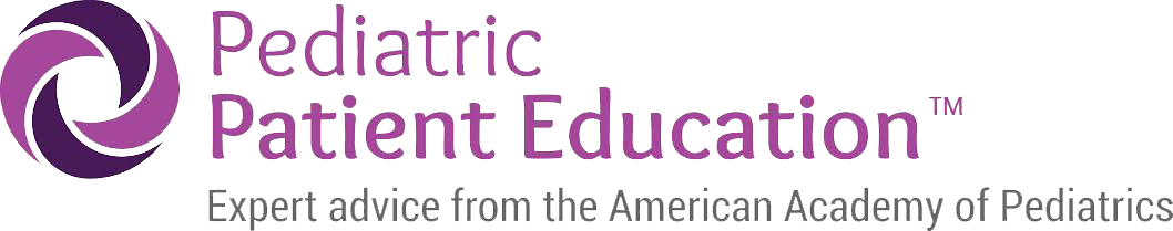 the pediatric patient education logo